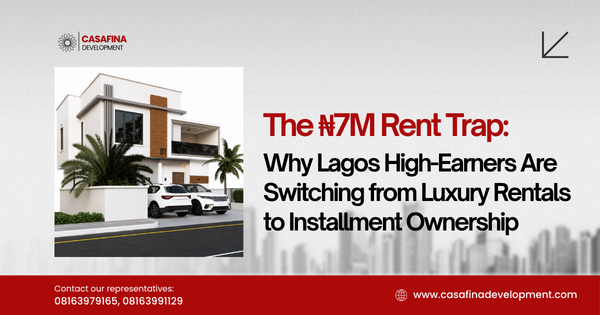 Modern luxury apartment living room interior in Lagos representing real estate installment ownership